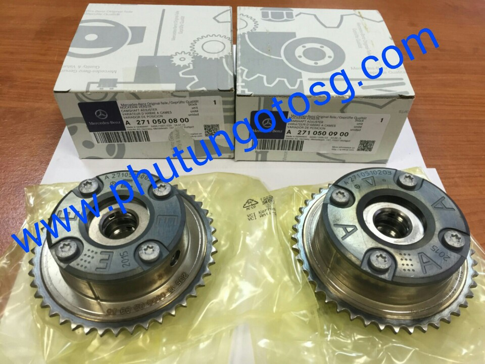 Nhông cam hút, xả Mercedes E200 C180 C200 M271 / SLK R171 / C W204 / E W203